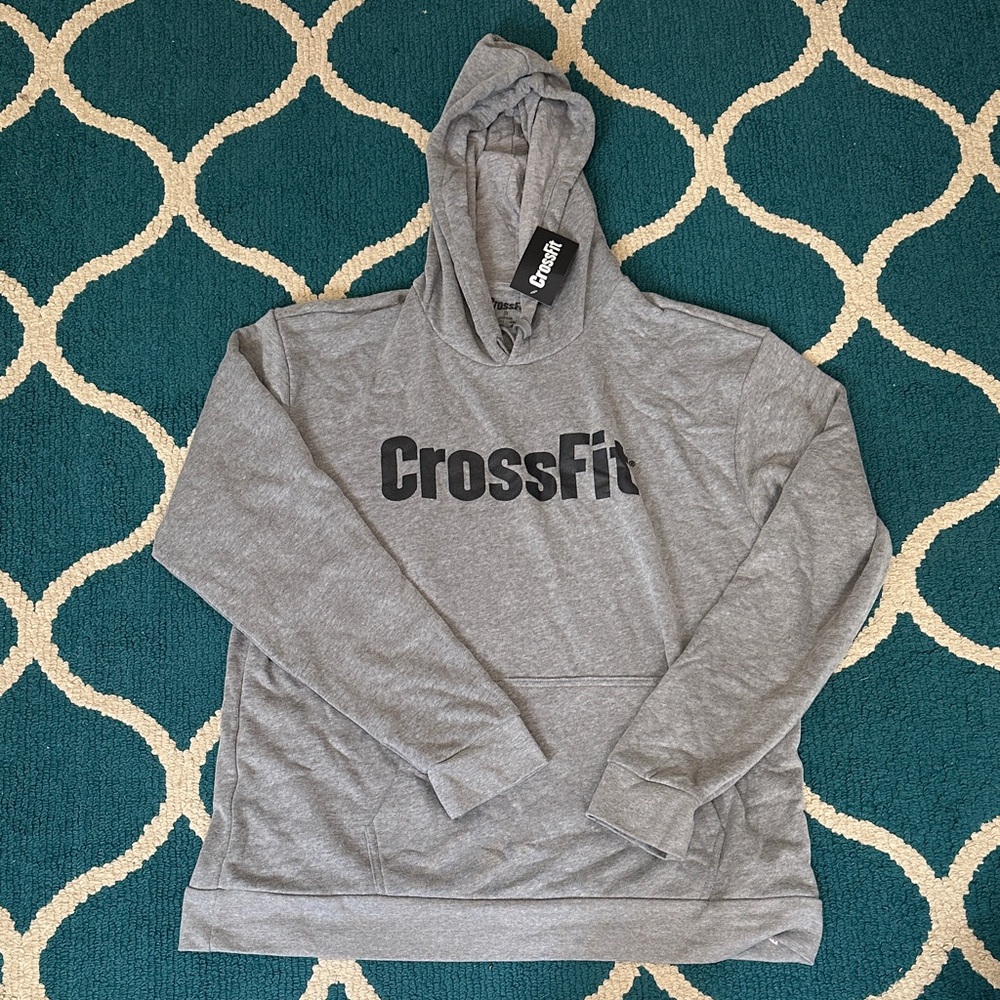 Gray Men's CrossFit Hoodie 2XL New with Tags